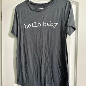 Hello baby tee